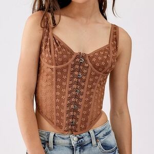 Out From Under Wildflower Lace Corset